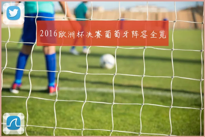 2016欧洲杯决赛葡萄牙阵容全览